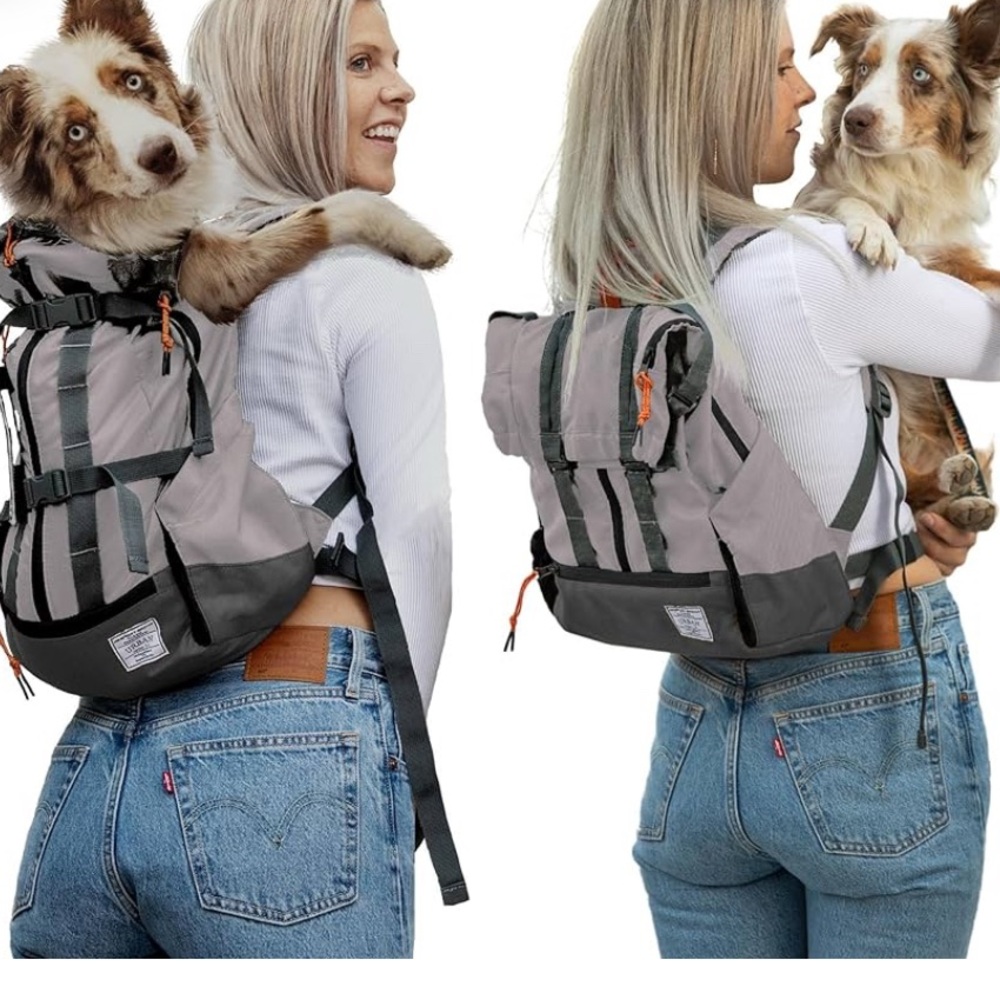 K9 Sport Sack | Dog Carrier Adjustable Backpack (Large, Urban 3 - Concrete)